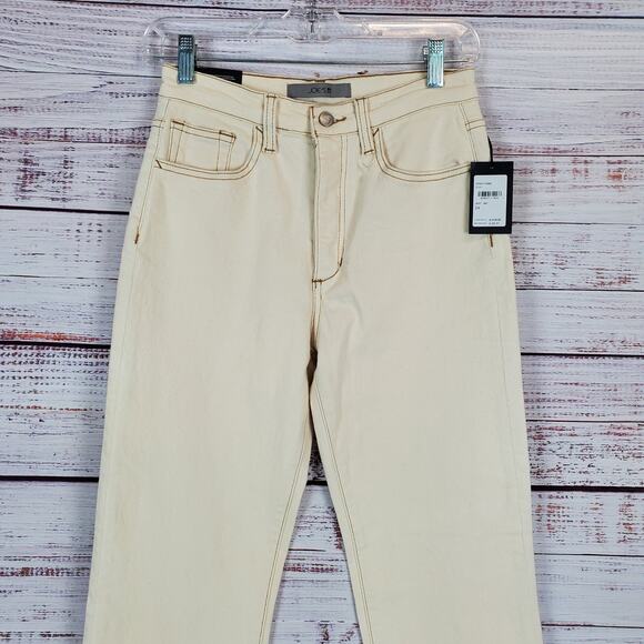 Joe's The Og Straight Ankle Jeans Cream Size 24 Pants Neutral Earthy Minimal NWT - Picture 5 of 16